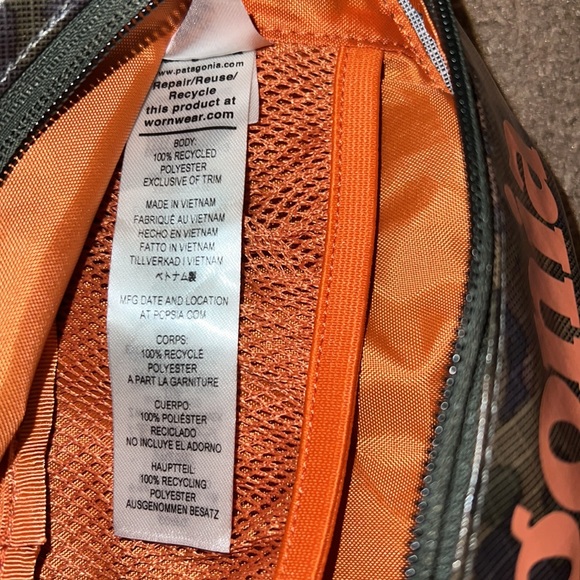 NWT PATAGONIA BLACK HOLE PACK CUBE 3L TOILETRIES DOPP KIT BASIN GREEN/CAMO $35 - Picture 12 of 14